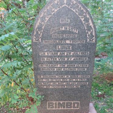 BIMBO Luise -1925