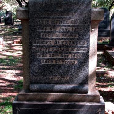 CRONK Daniel Alexander -1933 &amp; Nellie Ethel -1935
