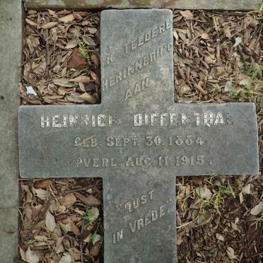 DIFFENTHAL Heinrich 1884-1915