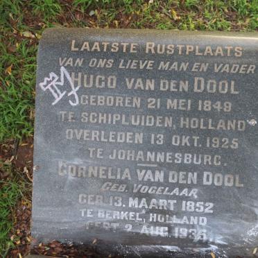 DOOL Hugo, van den 1849-1925 &amp; Cornelia VOGELAAR 1852-1935