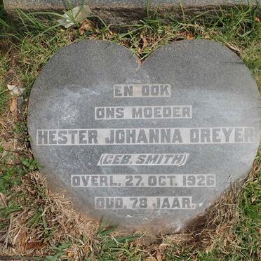 DREYER Lukas Ignatius -1934 &amp; Hester Johanna SMITH -1926