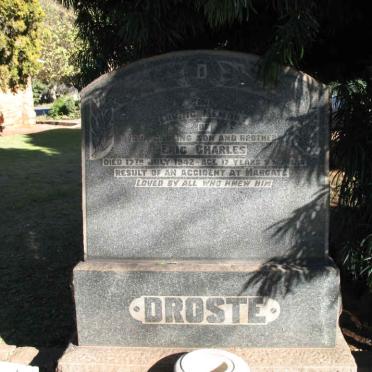 DROSTE Eric Charles -1942