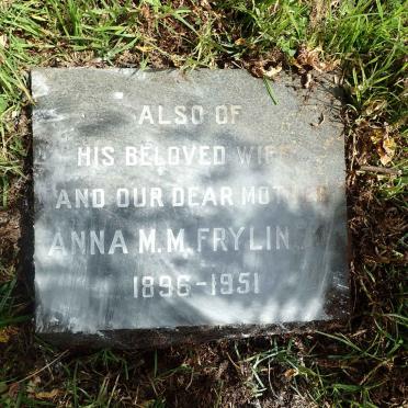 FRYLINK Anna M.M. 1896-1951