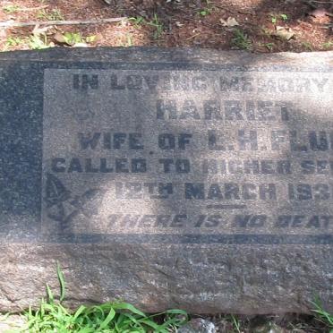 FLUCK Harriet -1931