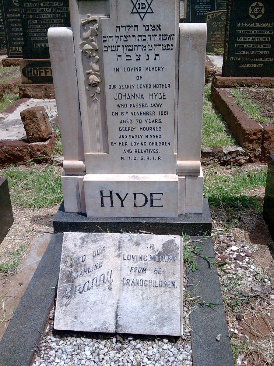 HYDE Johanna -1951