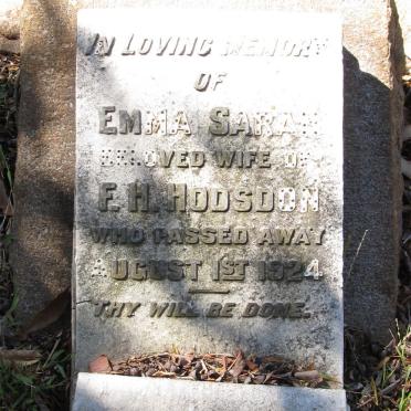 HODSDON Emma Sarah -1924