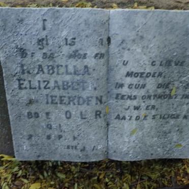 HEERDEN Isabella Elizabeth, van nee MOLLER -1939
