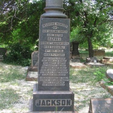 JACKSON Daphne 1926-1935