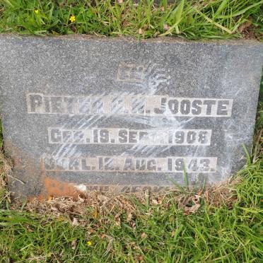 JOOSTE Pieter C.N. 1908-1943