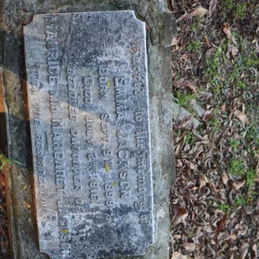 JACKSON Emma 1899-1916
