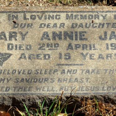 JACOBS Mary Annie -1928
