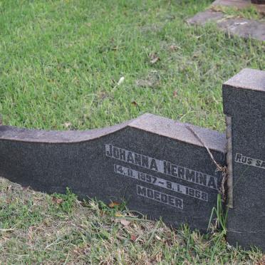 KRUGER Johannes Francois 1892-1936  &amp; Johanna Hermina 1897-1968 :: KRUGER Hendrina Fransina 1917-1989