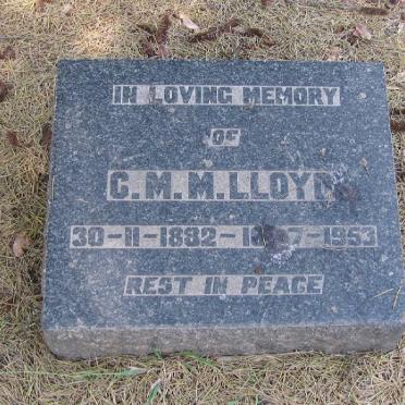 LLOYD C.M.M. 1882-1953