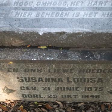LOMBARD Barend Jacobus 1856-1917 &amp; Susanna Louisa 1875-1948 
