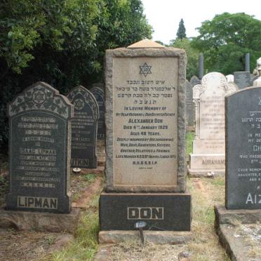 LIPMAN Isaac -1929 :: DON Alexander -1929 :: AIZEN Chona -1929