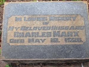 MARX Charles -1926