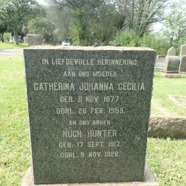MCLEAN Catherina Johanna Cecilia 1877-1959 :: MCLEAN Hugh Hunter 1917-1926
