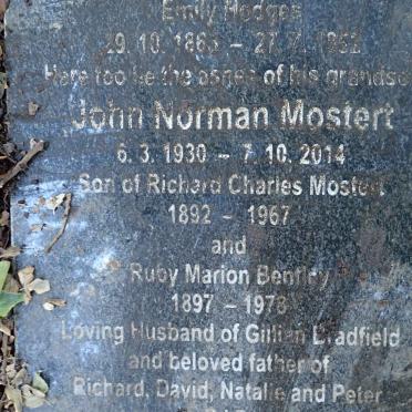 MOSTERT :: HODGES :: BENTLEY