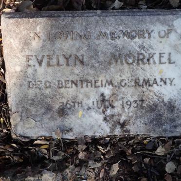 MORKEL Evelyn -1937