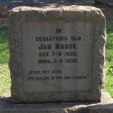 NAUDE Jan 1896-1938