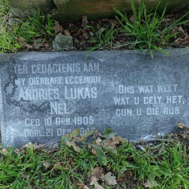 NEL Andries Lukas 1905-1946