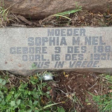 NEL Sophia M. 1880-1931