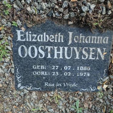 OOSTHUIZEN Thomas 1887-1929 :: PIENAAR Martha nee OOSTHUIZEN 1914-1945