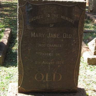 OLD Mary Jane nee CHARLES -1924