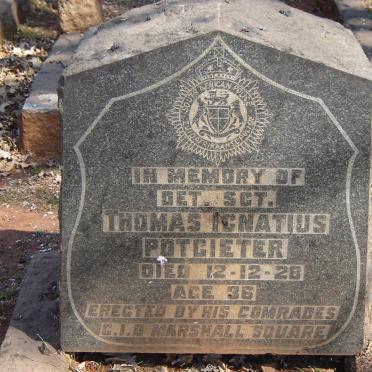 POTGIETER Thomas Ignatius -1928