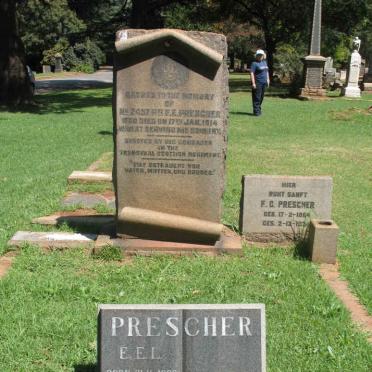PRESCHER F.E. -1914 :: PRESCHER F.G. 1864-1934 :: PRESCHER E.E.L. 1903-1980