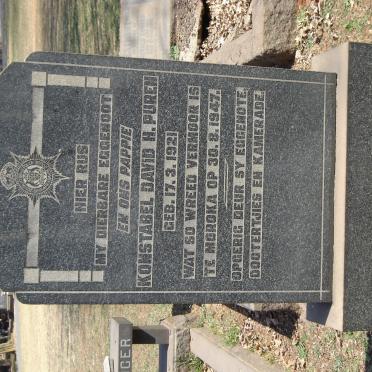 PUREN David H. 1921-1947