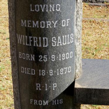 SAULS Wilfrid 1900-1970