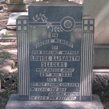 SEEGERS Louise Elisabeth -1933