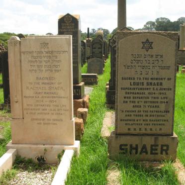 SHAER Louis -1944 &amp; Rachael -1937