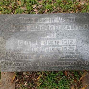 SMIT Maria Jacomia Elizabetha 1912-1929