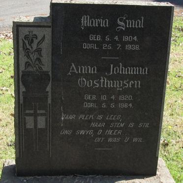 SMAL Maria 1904-1938 :: OOSTHUYSEN Anna Johanna 1920-1964