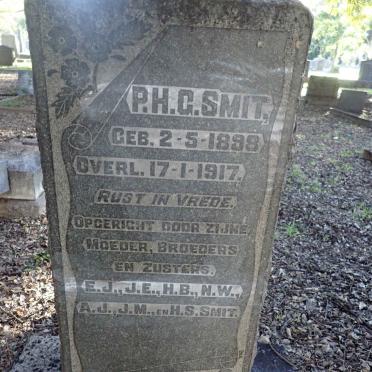 SMIT Magdeld Magdalena nee GROBLER 1858-1941 :: SMIT P.H.G. 1898-1917 