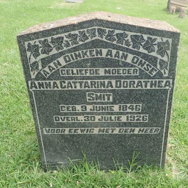 SMIT Anna Cattarina Dorathea 1846-1926