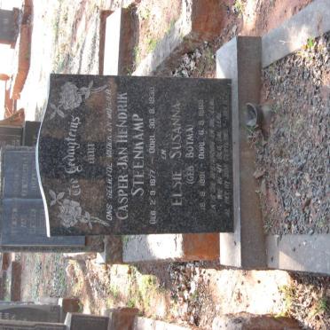 STEENKAMP Casper Jan Hendrik 1877-1930 &amp; Elsie Susanna BOTHA 1881-1969