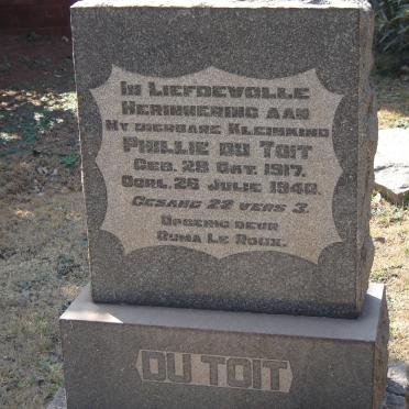 TOIT Phillie, du 1917-1940