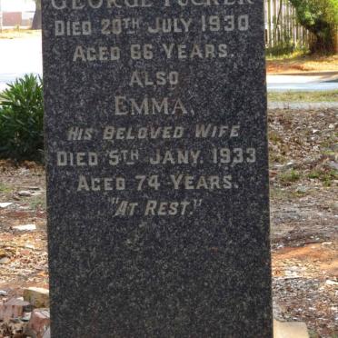 TUCKER George -1930 &amp; Emma -1933