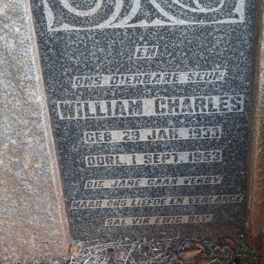 VILLIERS William Charles, de 1933-1953