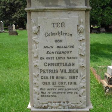VILJOEN Christiaan Petrus 1867-1916