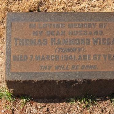 WIGGAN Thomas Hammond -1941