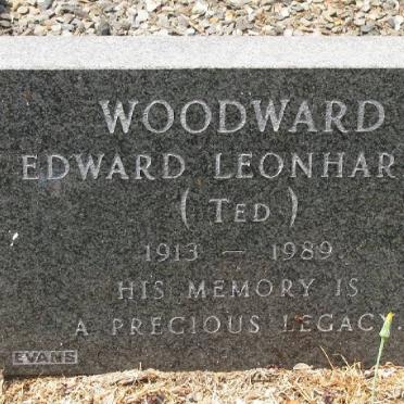 WOODWARD Edward Leonhardt 1913-1989