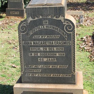 ERASMUS Anna Magaretha -1928