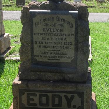 EDDY Evelyn -1922
