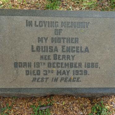 ENGELA Louisa nee BERRY 1886-1939