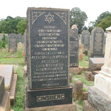 GINSBERG Jacob Leopold 1865-1930