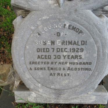 GRIMALDI Susan -1929